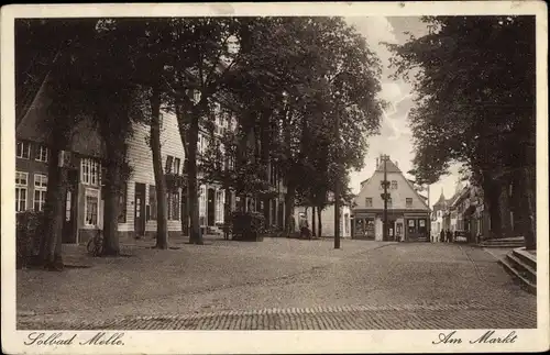 Ak Melle in Niedersachsen, Am Markt