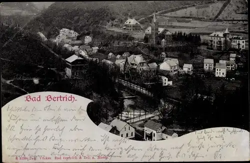 Ak Bad Bertrich in der Eifel, Talpanorama