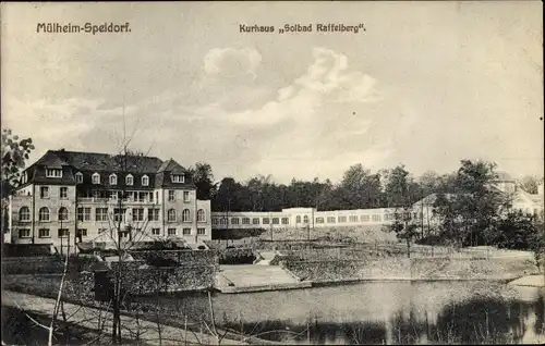 Ak Speldorf Mülheim an der Ruhr, Kurhaus Solbad Raffelberg