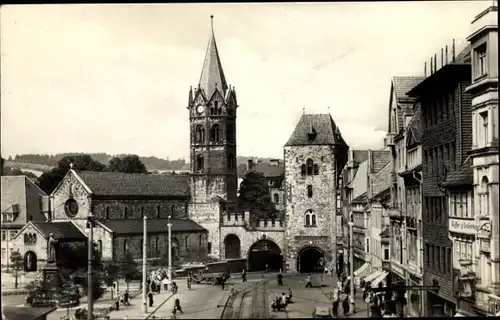 Ak Lutherstadt Eisenach in Thüringen, Stadtansicht