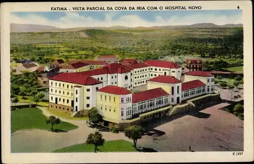 Künstler Ak Cova da Iria Fatima Portugal, Hospital Novo