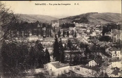 Ak Bar le Duc Lothringen Meuse, Vue prise des Grangettes