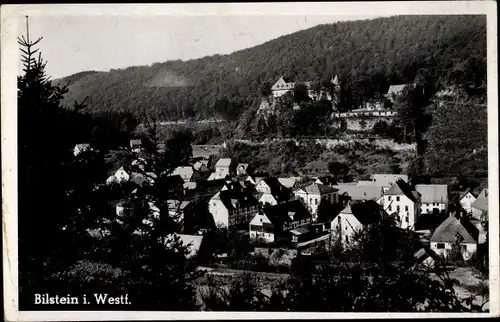 Ak Bilstein Lennestadt im Sauerland, Teilansicht