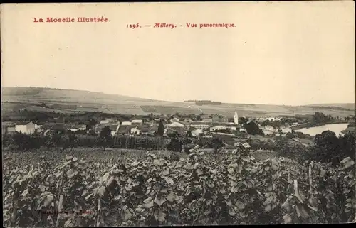 Ak Millery Meurthe et Moselle, Panoramaansicht