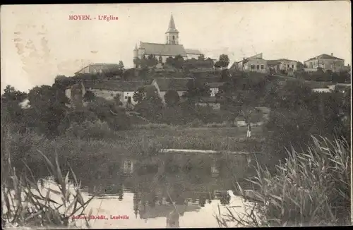 Ak Moyen Meurthe et Moselle, Kirche