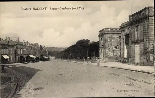 Ak Saint Maixent l’École Deux Sèvres, Eglise et Temple