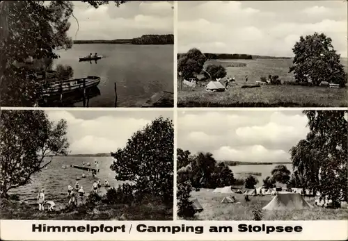 Ak Himmelpfort, Camping am Stolpsee