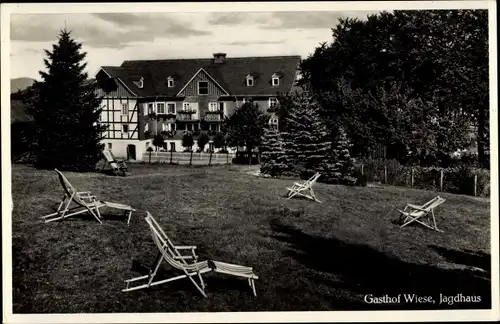 Ak Schmallenberg im Sauerland, Jagdhaus, Gasthof Wiese