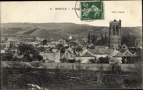 Ak Maule Yvelines, Vue generale