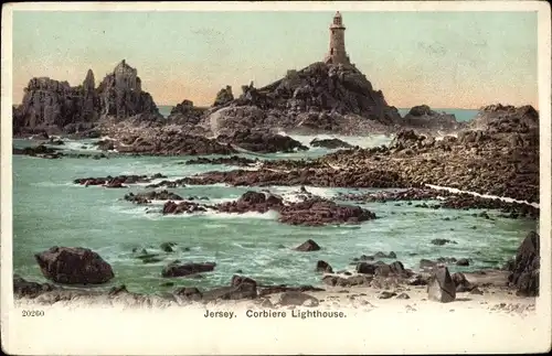 Ak Kanalinsel Jersey, Corbiere Lighthouse