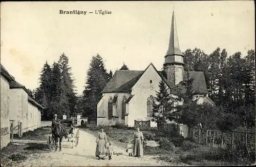 Ak Brantigny Lothringen Vosges, L'Eglise