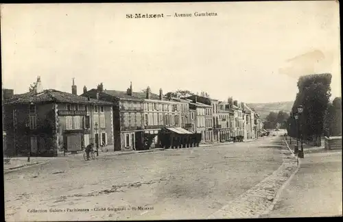 Ak Saint Maixent l’École Deux Sèvres, Avenue Gambetta