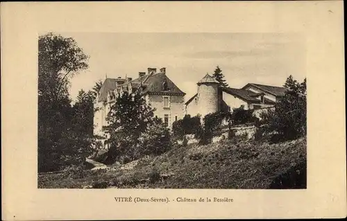 Ak Vitré Deux Sèvres, Chateau de la Bessiere