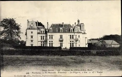 Ak Saint Maixent l’École Deux Sèvres, Chateau du Chilleau