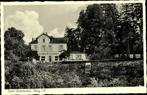 Ak Bad Iburg Teutoburger Wald, Hotel Hubertushof