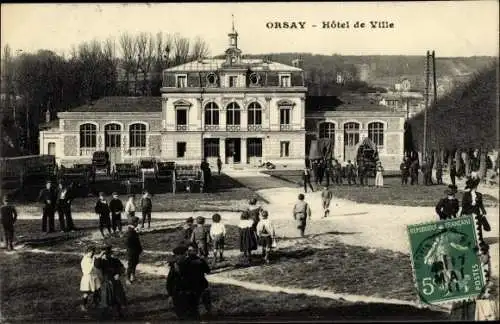 Ak Orsay Essonne, Hotel de Ville