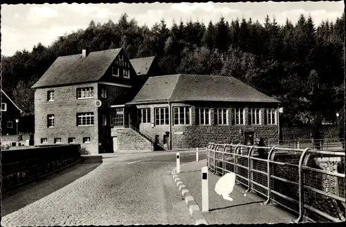 Ak Gummersbach im Oberbergischen Kreis, Raststätte Aggertalsperre