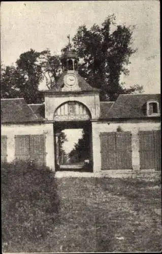 Ak Caen Calvados, Pavillon de l'Horloge, Colonie Saint Etienne