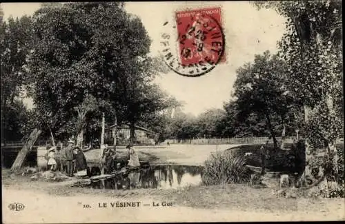 Ak Le Vésinet Yvelines, Le Gue