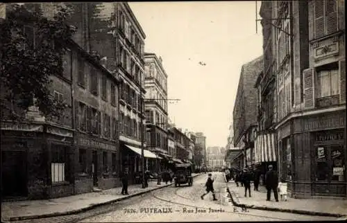 Ak Puteaux Hauts de Seine, Rue Jean Jaurès, Quincaillerie