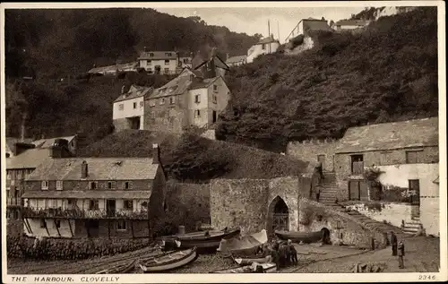 Ak Clovelly South West England, The Harbour