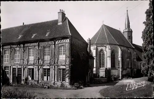 Ak Verneuil Eure, L'Abbaye Royale des Benedictines de Saint Nicolas