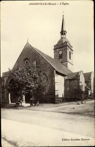 Ak Ancerville Meuse, L'Eglise