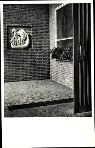 Ak Dorsten Westfalen, Internat der Ursulinen, Wanddekor