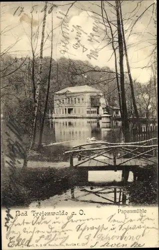 Ak Bad Freienwalde an der Oder, Papenmühle