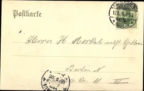 Ak Bad Freienwalde an der Oder, Papenmühle