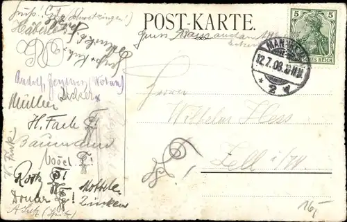 Studentika Ak Karlsruhe in Baden Württemberg, Vitruvia sei's Panier