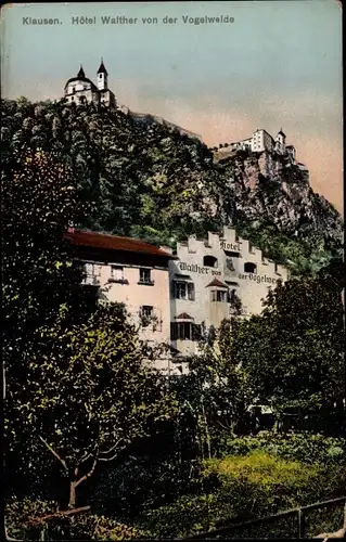 Ak Klausen Eifel Rheinland Pfalz, Hotel Walther von der Vogelweide