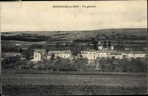 Ak Cousances aux Bois Lothringen Meuse, Vue générale