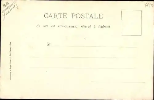 Ak Poissy Yvelines, Pont de Poissy, Vue de l'Esturgeon