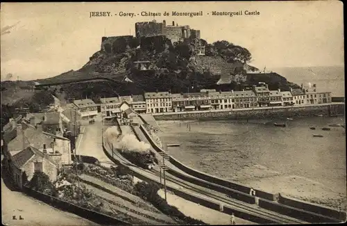 Ak Kanalinsel Jersey, Gorez, Montorgueil Castle