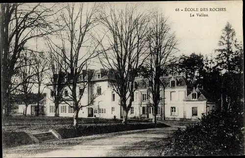 Ak Verneuil Eure, Ecole des Roches