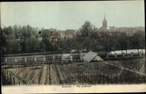 Ak Briaire Loiret, Vue generale