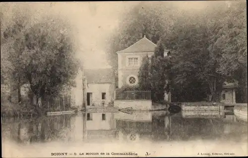 Ak Boigny Loiret, Le Moulin de la Commanderie