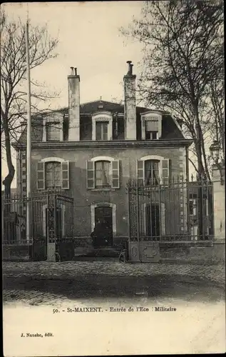 Ak Saint Maixent l’École Deux Sèvres, Entree de l'Ecole Militaire