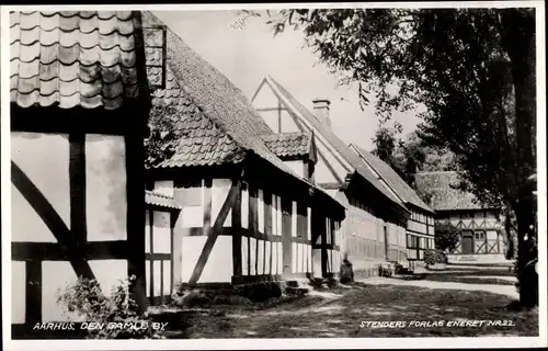 Foto Ak Århus Aarhus Dänemark, Den Gamle By