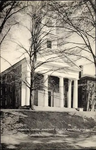 Ak Amherst Massachusetts USA, Johnson Chapel, Amherst College