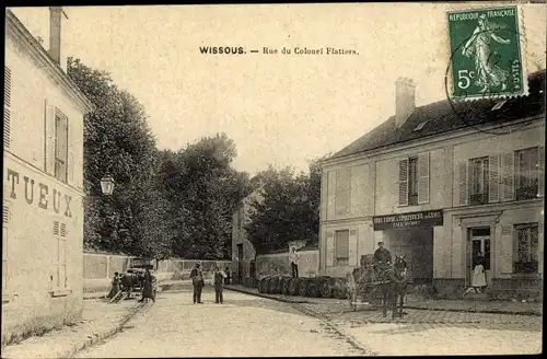 Ak Wissous Essonne, Rue du Colonel Flatters, Paul Dubois