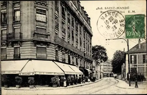 Ak Saint Mandé Val de Marne, Rue Jeanne d'Arc