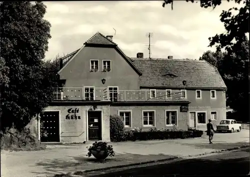 Ak Berggießhübel in Sachsen, Café Kühn