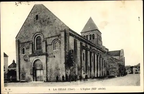 Ak La Celle Cher, Eglise