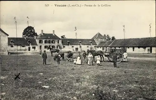 Ak Vouzon Loir et Cher, Ferme de la Grillère