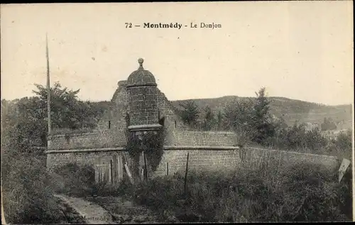 Ak Montmédy Lothringen Meuse, Le Donjon