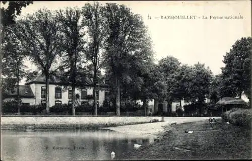 Ak Rambouillet Yvelines, La Ferme nationale