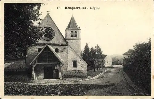 Ak Ronquerolles Val d’Oise, L'Eglise
