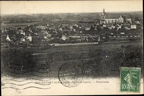 Ak Rochefort sur Loire Maine et Loire, Panorama